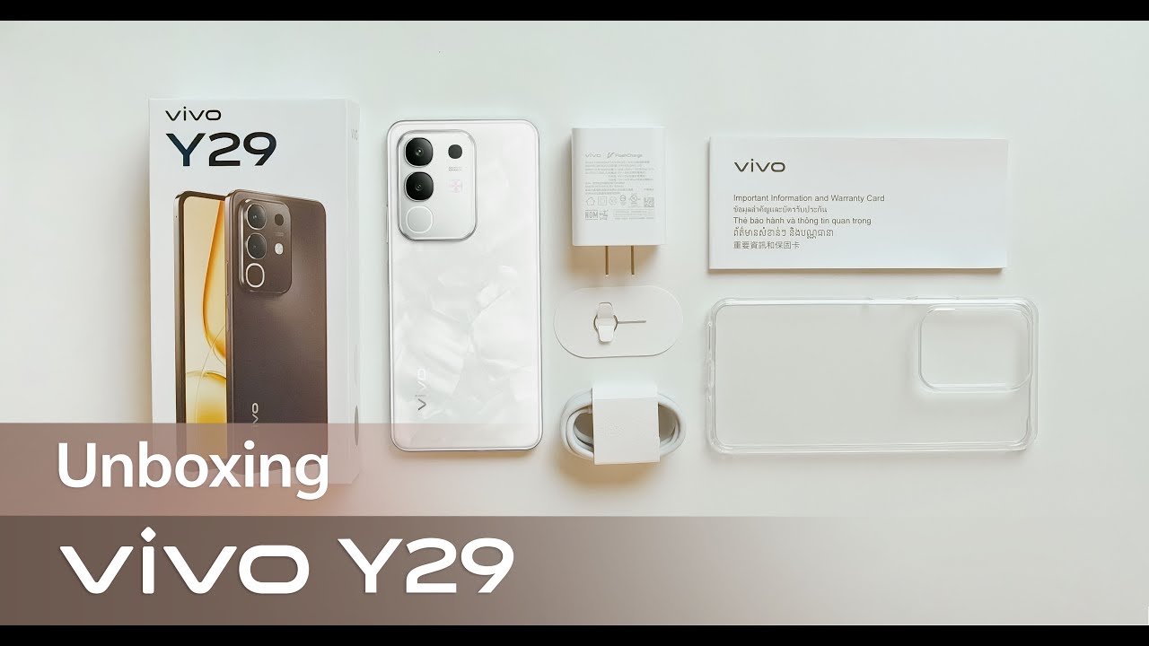 Unboxing vivo Y29 l 6500mAh big battery