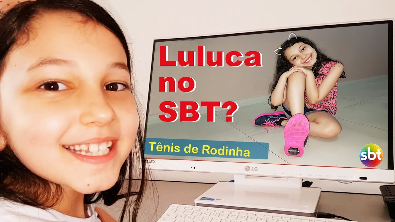ANDANDO DE TÊNIS DE RODINHA NO SBT - Será que fiquei famosa? | Luluca