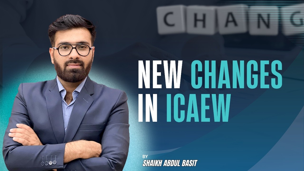 В ICAEW грядут перемены, и умные студенты ACCA готовятся заранее | Шейх Абдул Басит