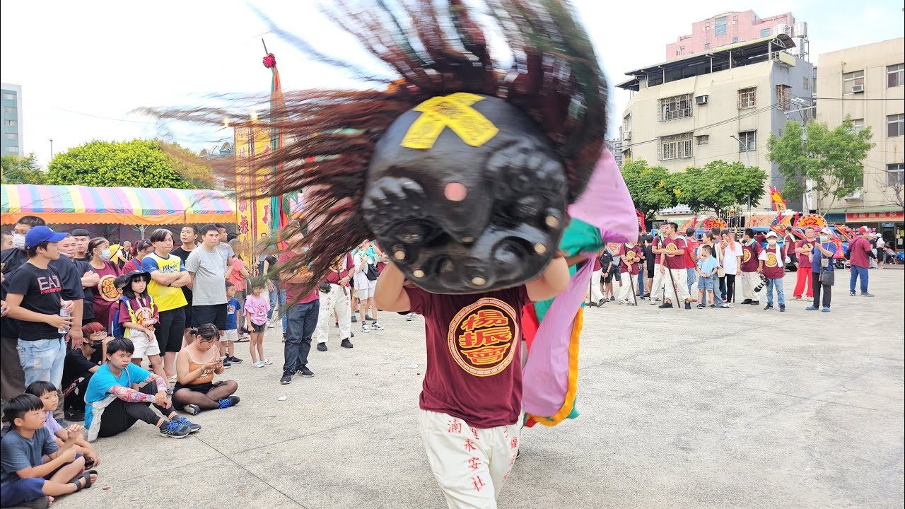 【士林湳雅永安社溪底金獅團＆武術展演】~112桃園楊振會恭迎北極玄天上帝去瘟除疫平安遶境