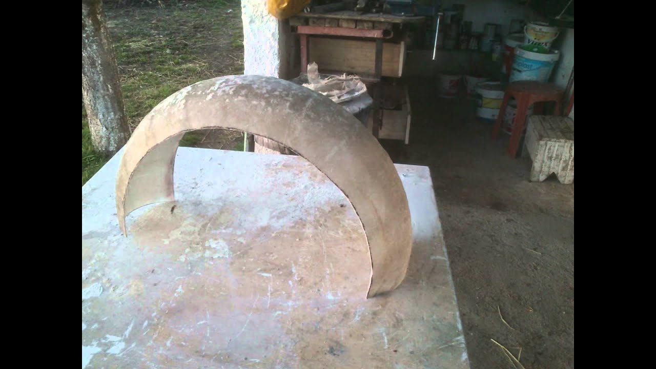HOMEMADE REAR FENDER FOR BOBBER (only photos)