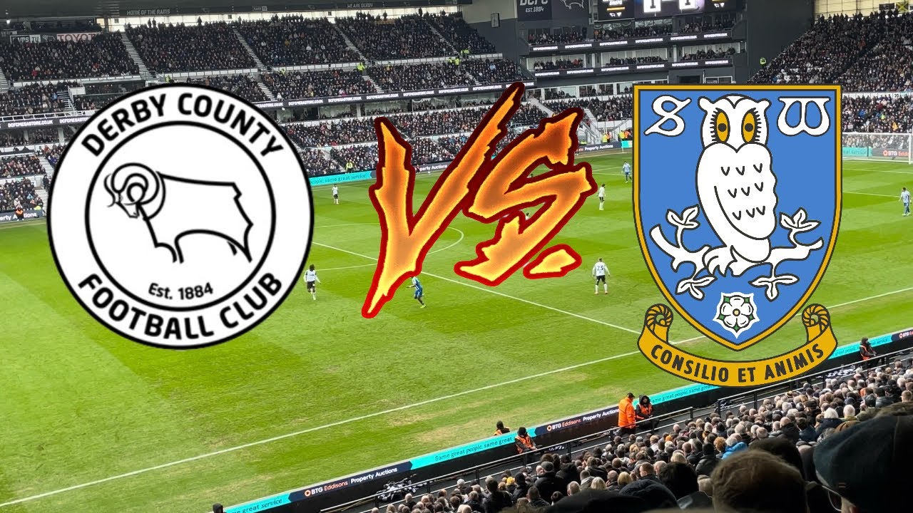 DERBY FANS GO MENTAL - Derby County Vs Sheffield Wednesday Matchday Vlog - AWAY SUPPORTERS KICK OFF😱