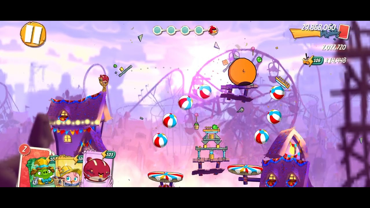 Angry Birds 2 Daily Challenge Today Super bird Silver Slam Friday #150825