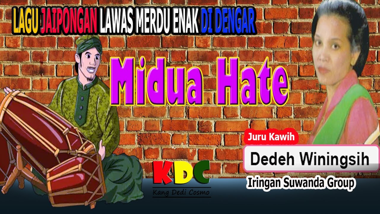 MIDUA HATE - DEDEH WININGSIH || JAIPONGAN SUNDA #jaipongan #lagusunda @Kangdedicosmo