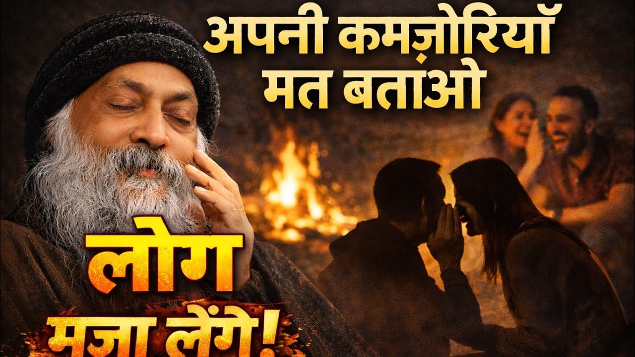 Osho ll अपनी कमजोरिया दूसरों को मत बताओ ll osho motivational talks 