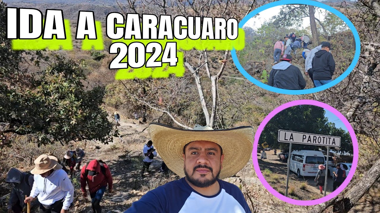 CAMINAMOS 16 HORAS PARA LLEGAR AL TEMPLO DE CARACUARO MICHOAC&Aacute;N 2024/me andaba picando un ALACRAN‼️
