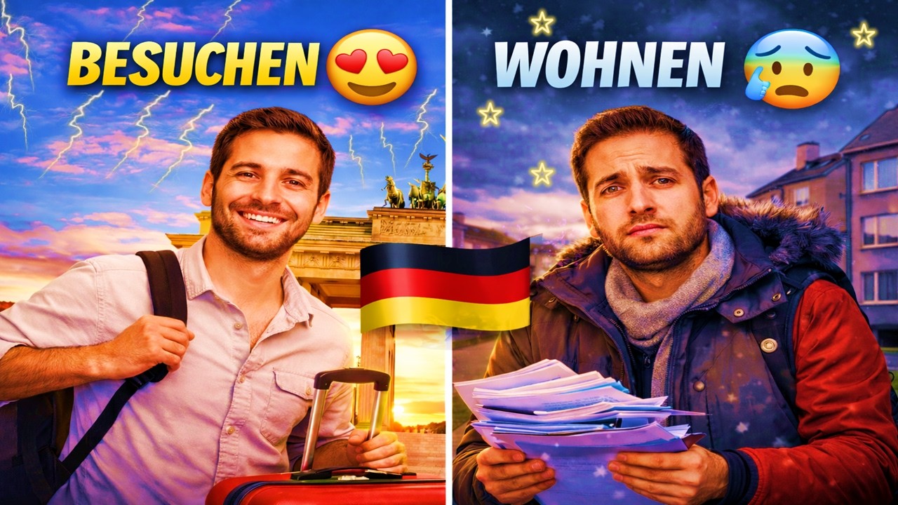 Bevor du nach Deutschland ziehst: Der brutale Unterschied zwischen Besuchen und Leben