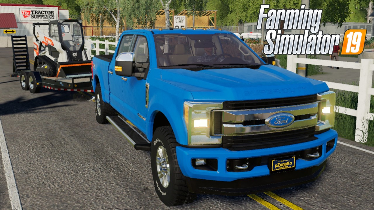 FS19 - 2017 FORD F-250 SUPERDUTY - NEW CAR MOD for Farming Simulator 2019 ROLEPLAY