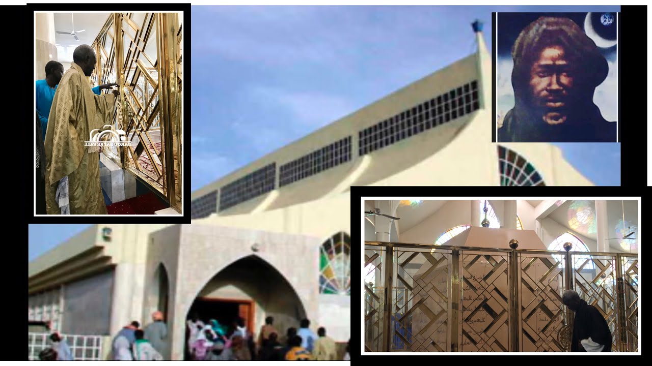 Visite De Serigne Moustapha Fall Falilou sur les  mausolée Mame Cheikh Ibrahima fall