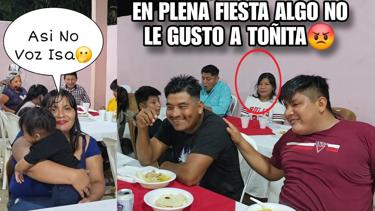 ISA Confront4 Asu Cuñado En Pleno Cumpleaños De EDISITO Por LOLA😱?Pero Esto De TOÑITA Tienes Q Verlo