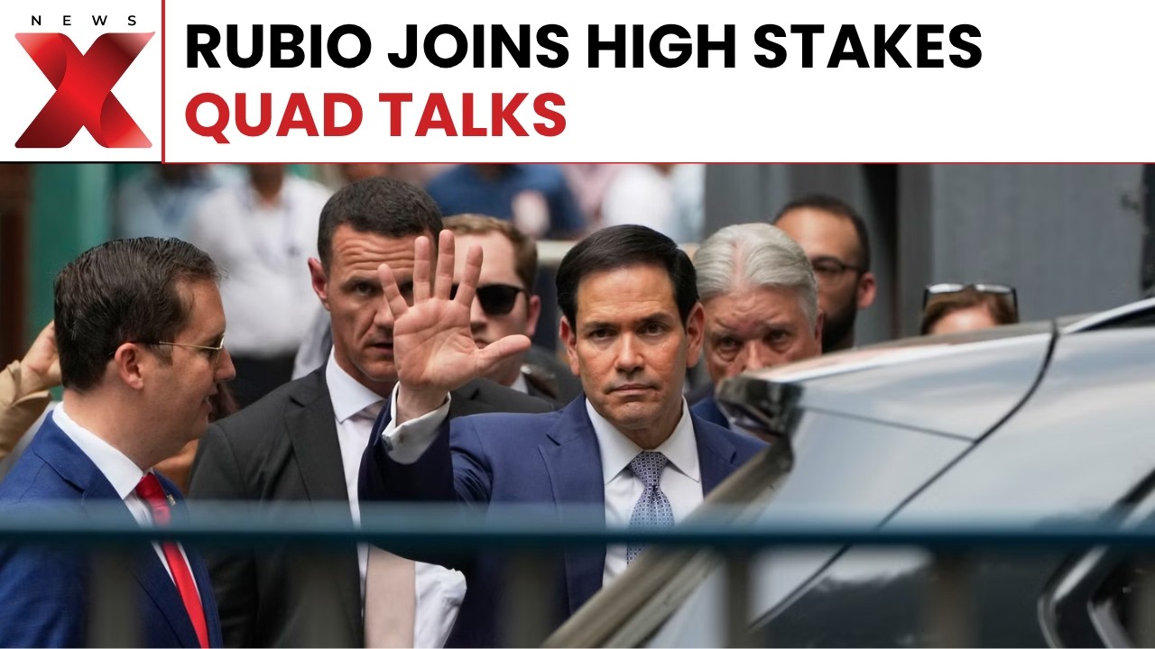Marco Rubio Joins Quad Ministers Meeting With India, Japan And Australia In Delhi | NewsX