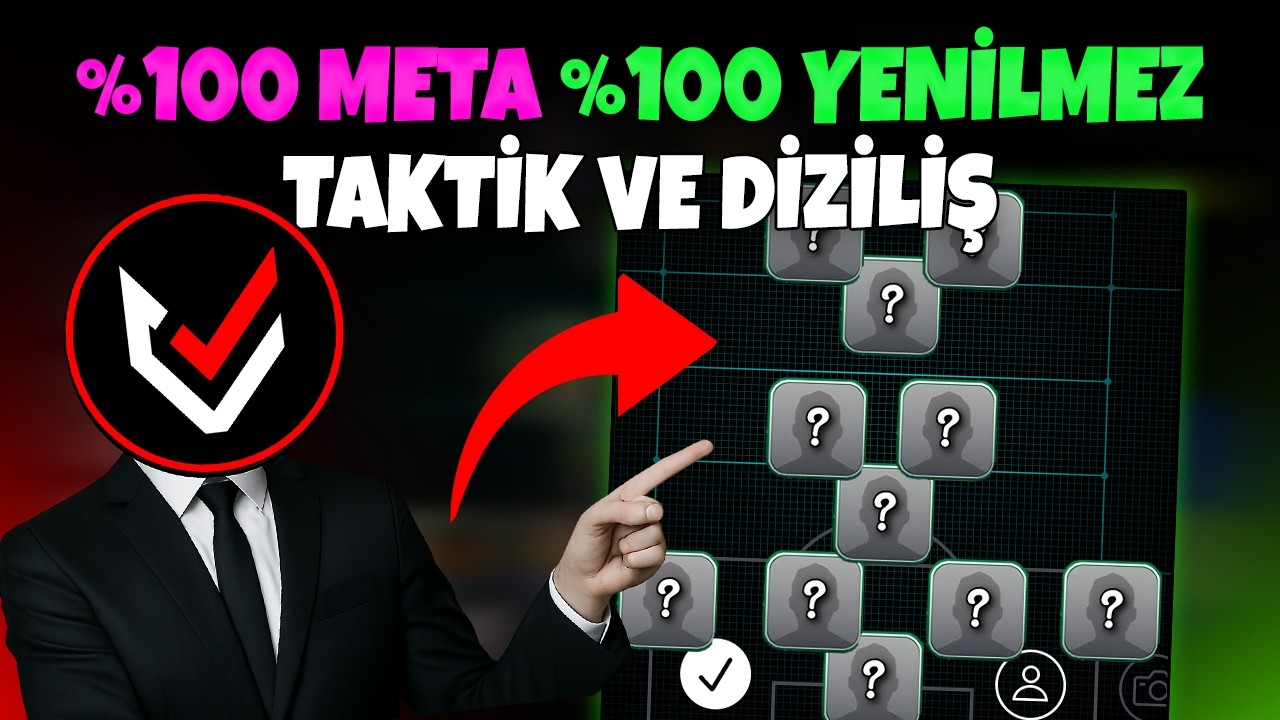%100 META %100 YENİLMEZ DİZİLİŞ VE TAKTİK 💪 1. KLASMAN OL 🔥 eFootball 2026 Mobile