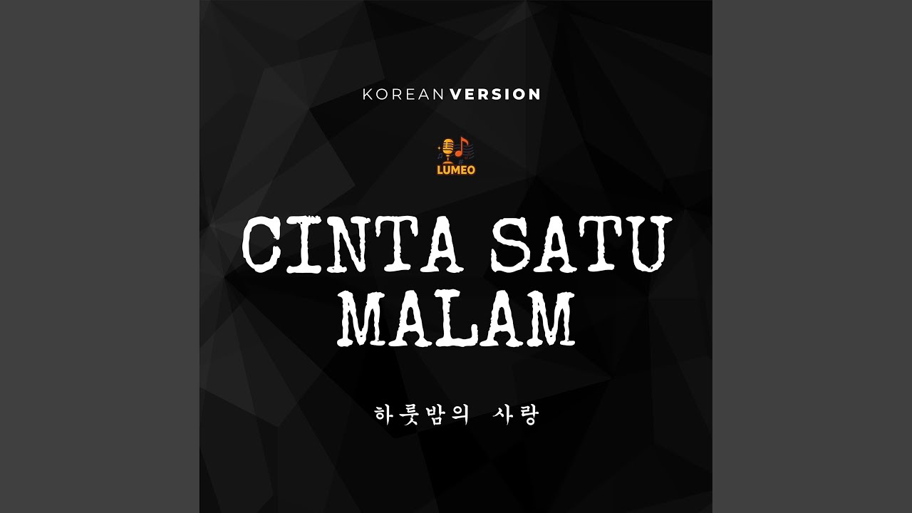 Cinta Satu Malam (Cover Version)