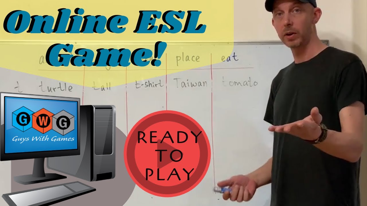 Online ESL Game (GWG) #1 Scattegories