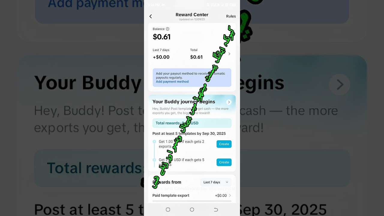#capcut withdrawal problem
