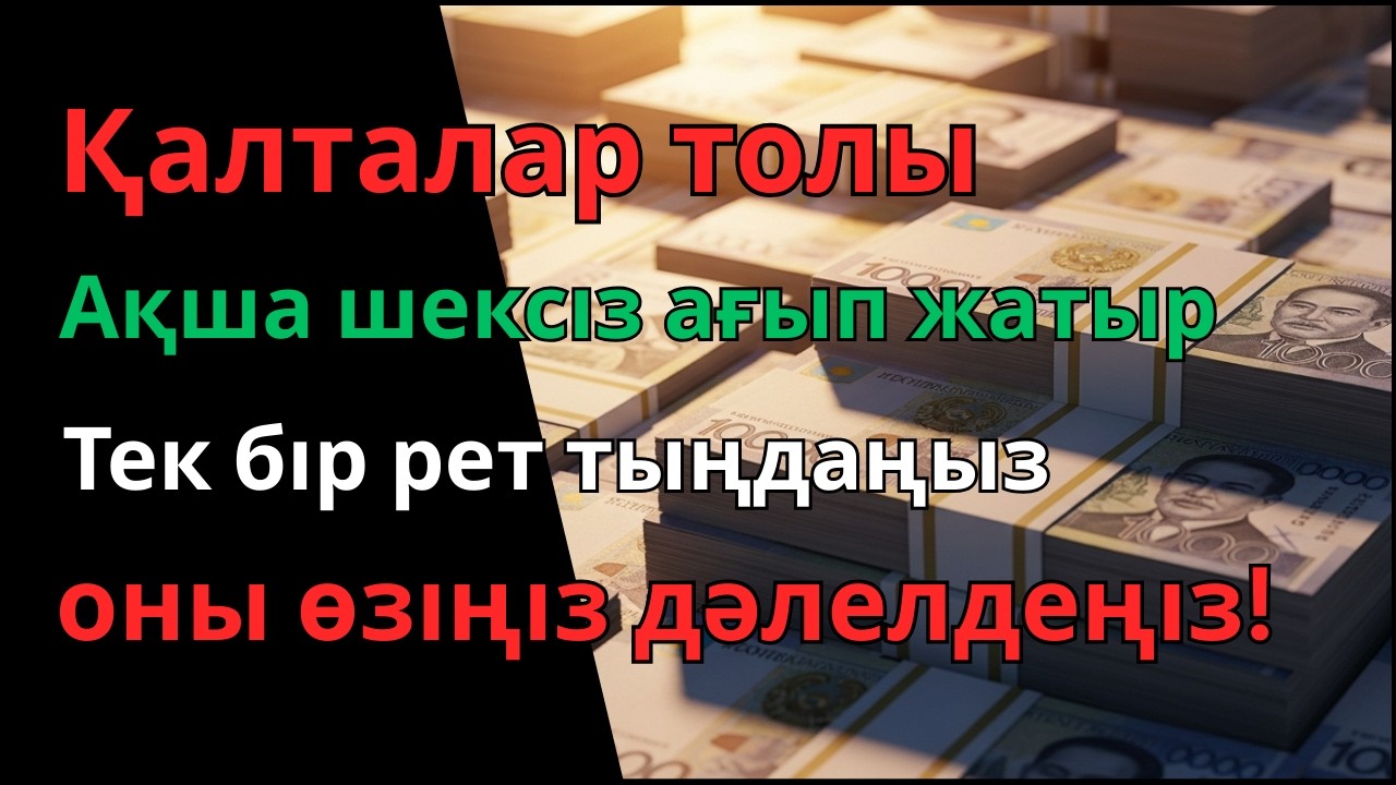 Ең күшті дұға! 5 минут тыңдаңыз, берекеңіз судай ағып кетеді (Алла қаласа)