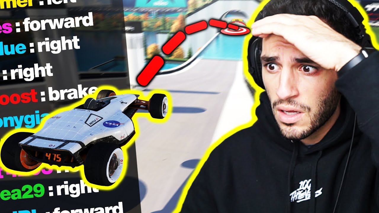 Trackmania, But Twitch Chat Controls The Car