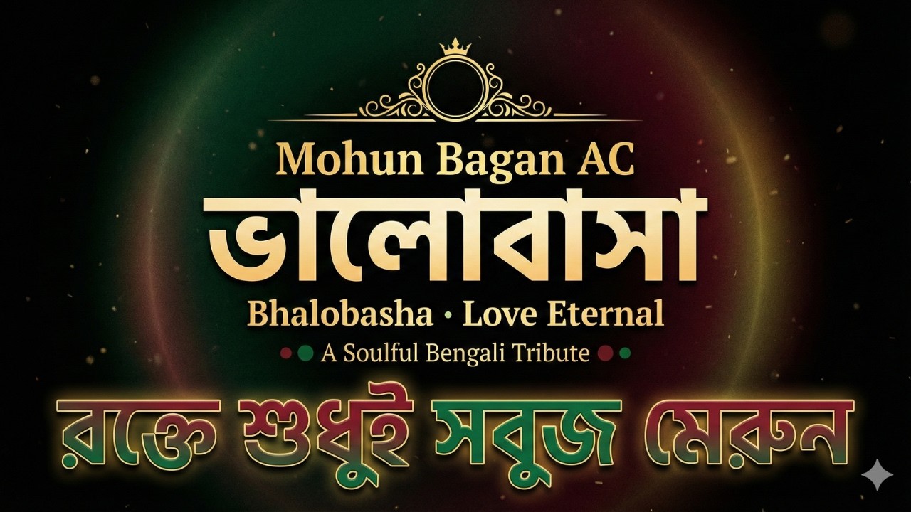 ভালোবাসা | Mohun Bagan - A Soulful Bengali Tribute 2025