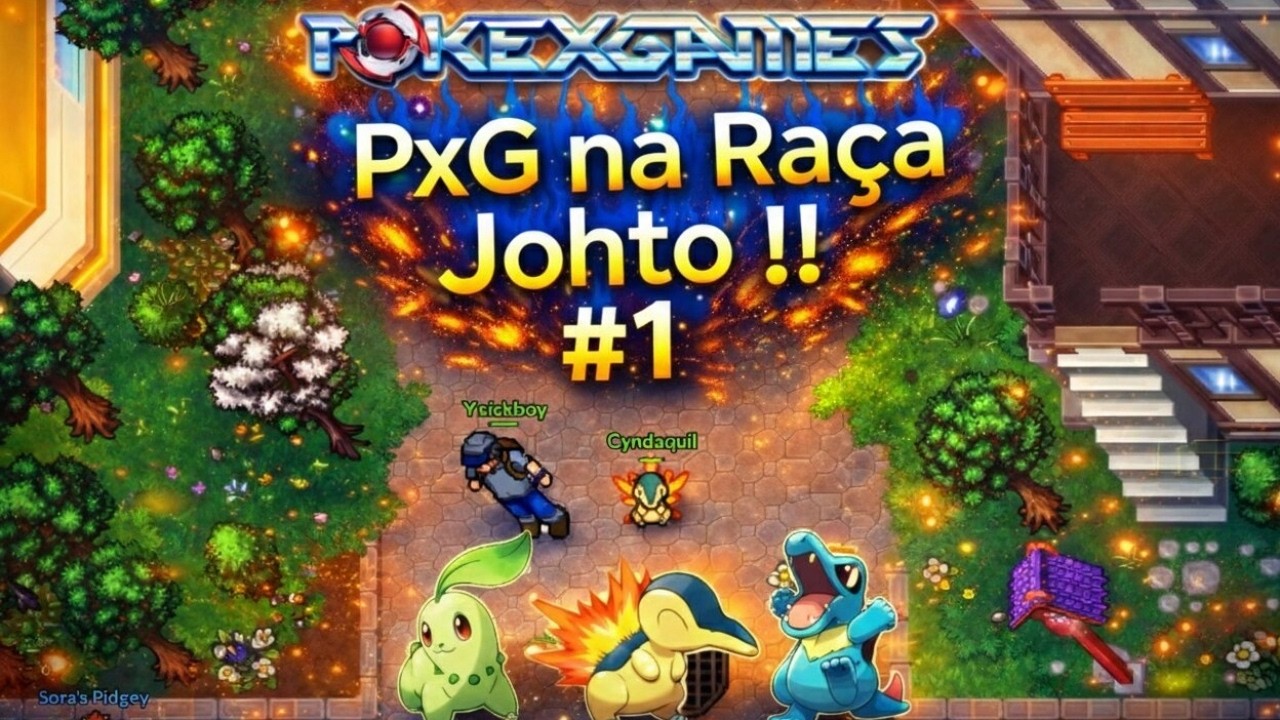 PxG na Raça Johto !! EP1