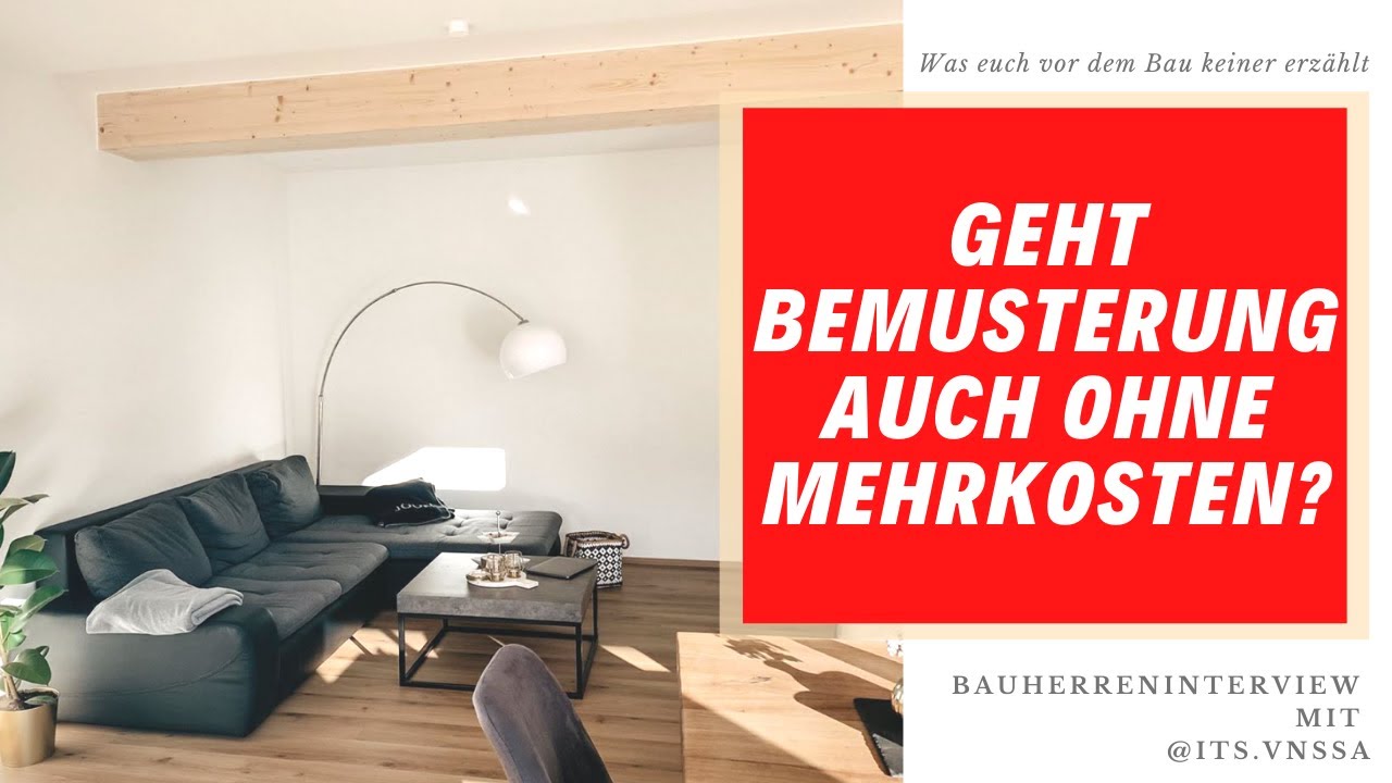 OHNE ABZOCKE - KEINE MEHRKOSTEN BEI DER BEMUSTERUNG - BAUHERREN BERICHTEN