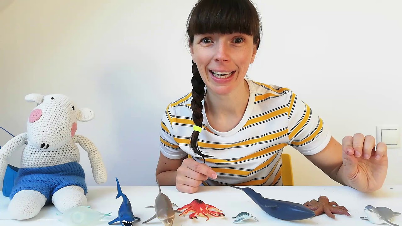 Woordstukjes klappen... doe je mee met de dieren uit de zee?