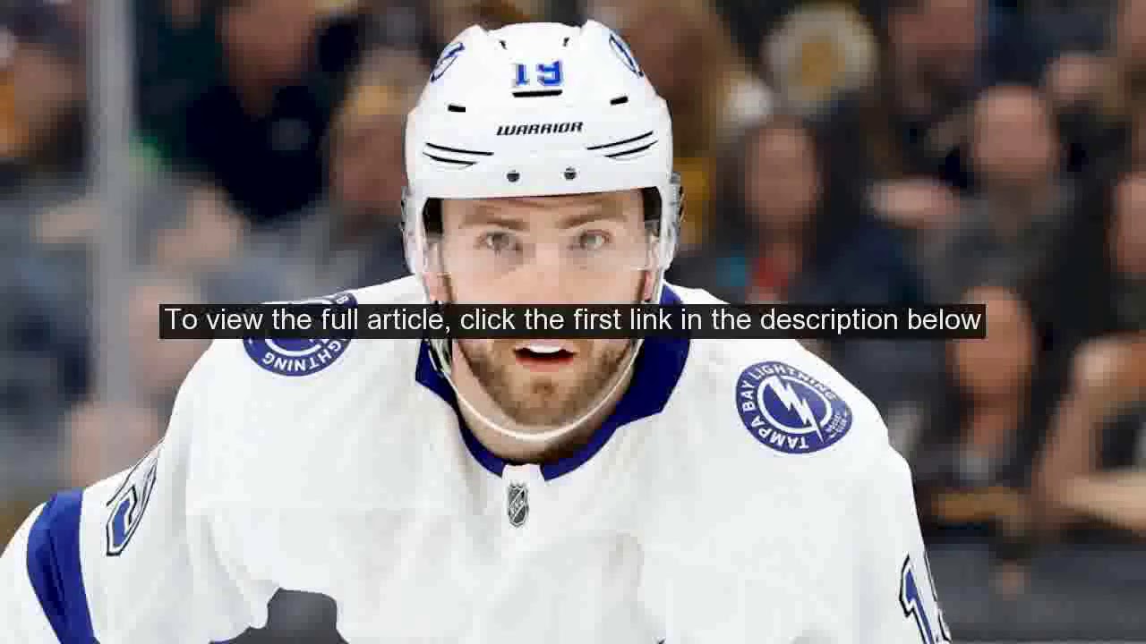 Lightnings Barclay Goodrow delivers vicious hit to Bruins Anders Bjork
