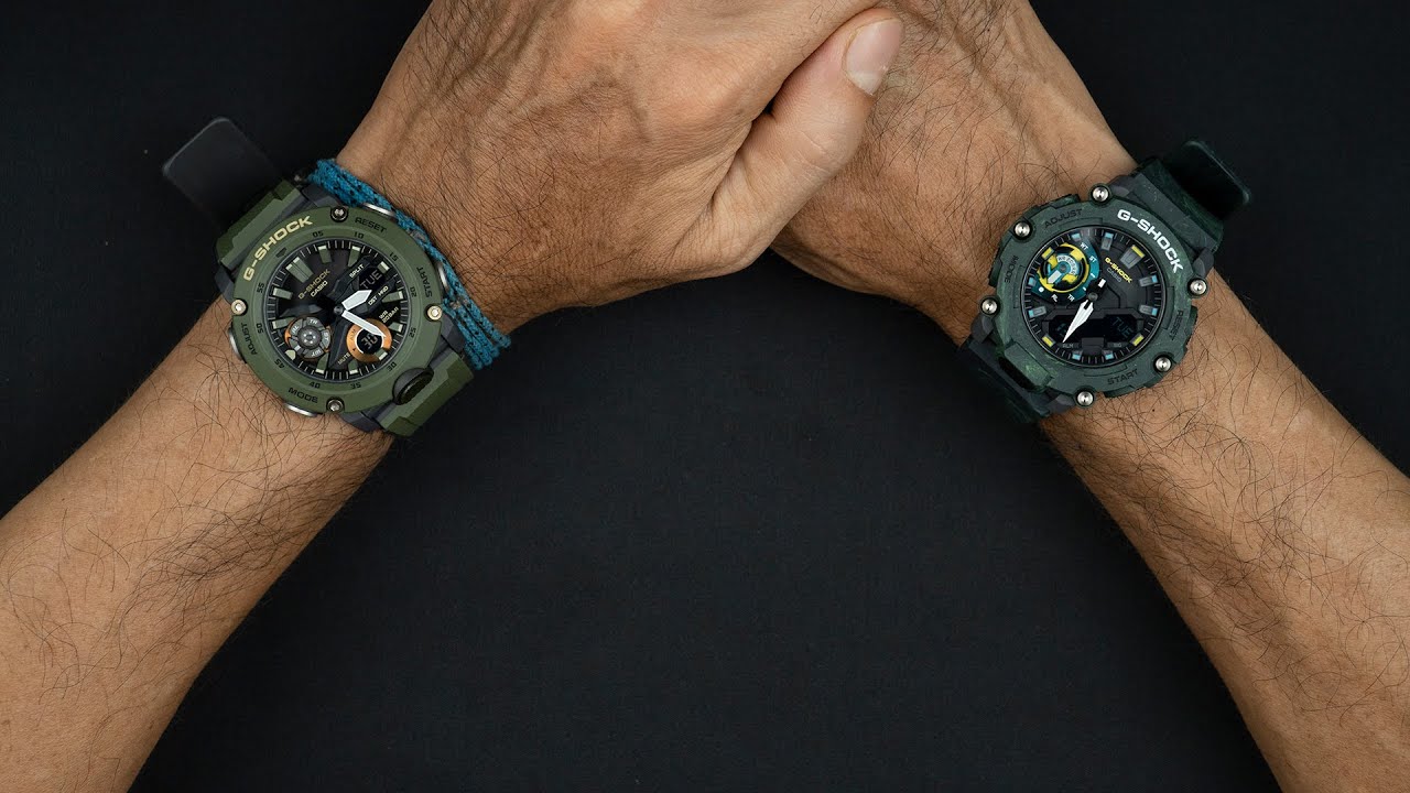 BIKIN BINGUNG, DUA G-SHOCK INI SAMA² JUARA! CASIO GA-2000 dan GA-2200