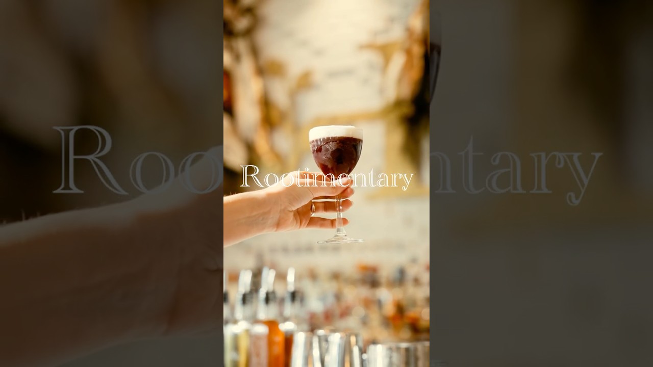 Rootimentary 🍸 | A Bold, Earthy Gin Cocktail at The Hope Farm