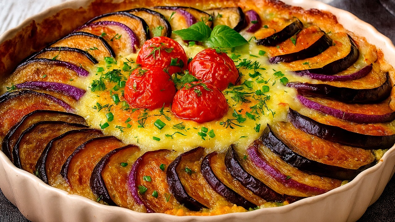 Die Aubergine, die alle verrückt macht! Auberginen Rezept in 10 Minuten!