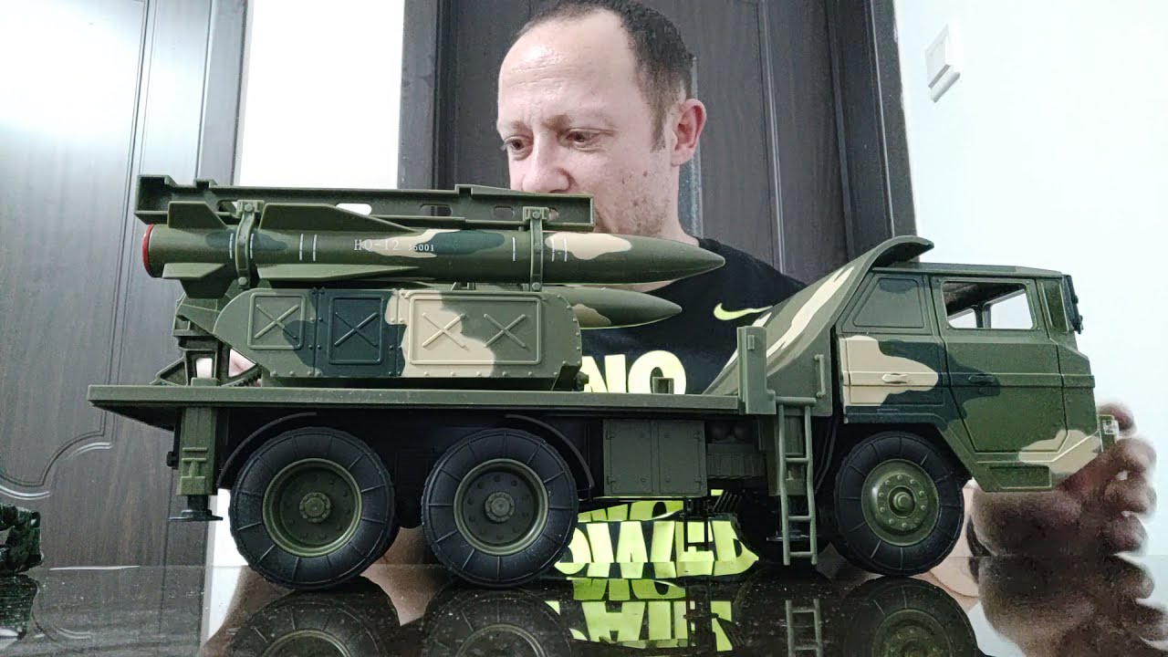 Зенитно-ракетная установка World Peacekeepers для фигурок в масштабе 1:18.