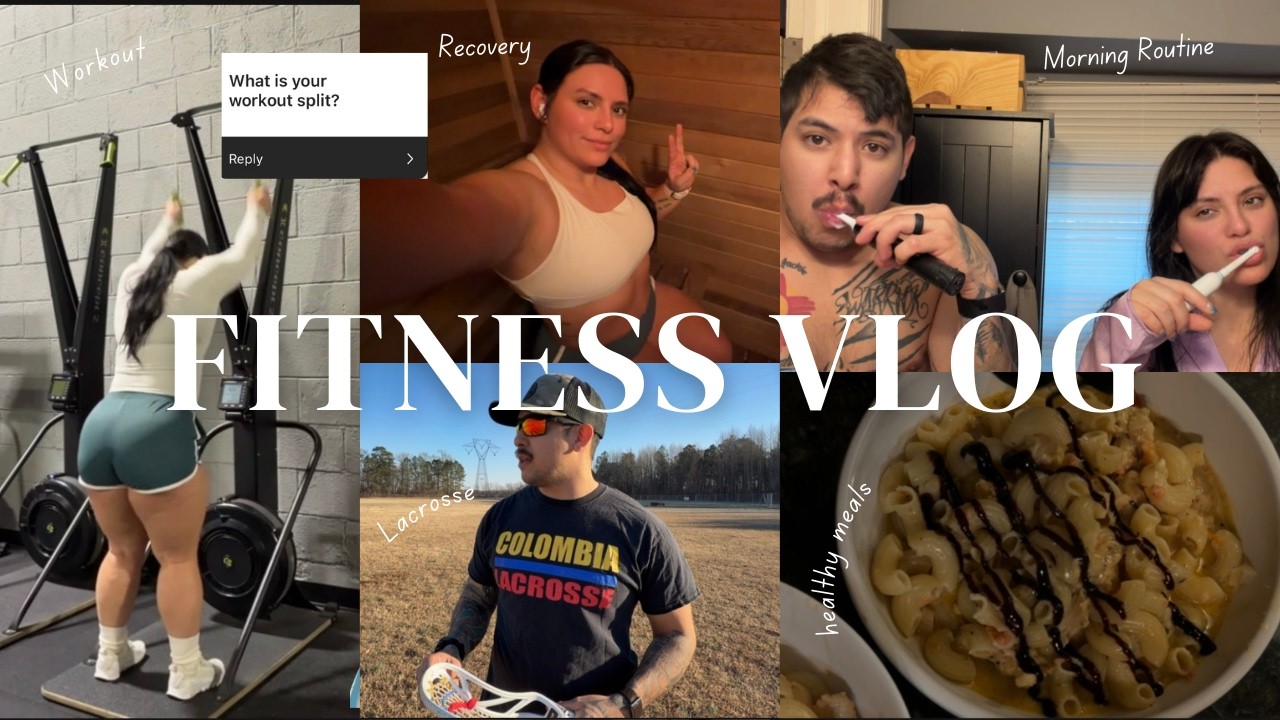 FITNESS VLOG: Easy Healthy Meals, Crossfit workout, Recovery, PR package