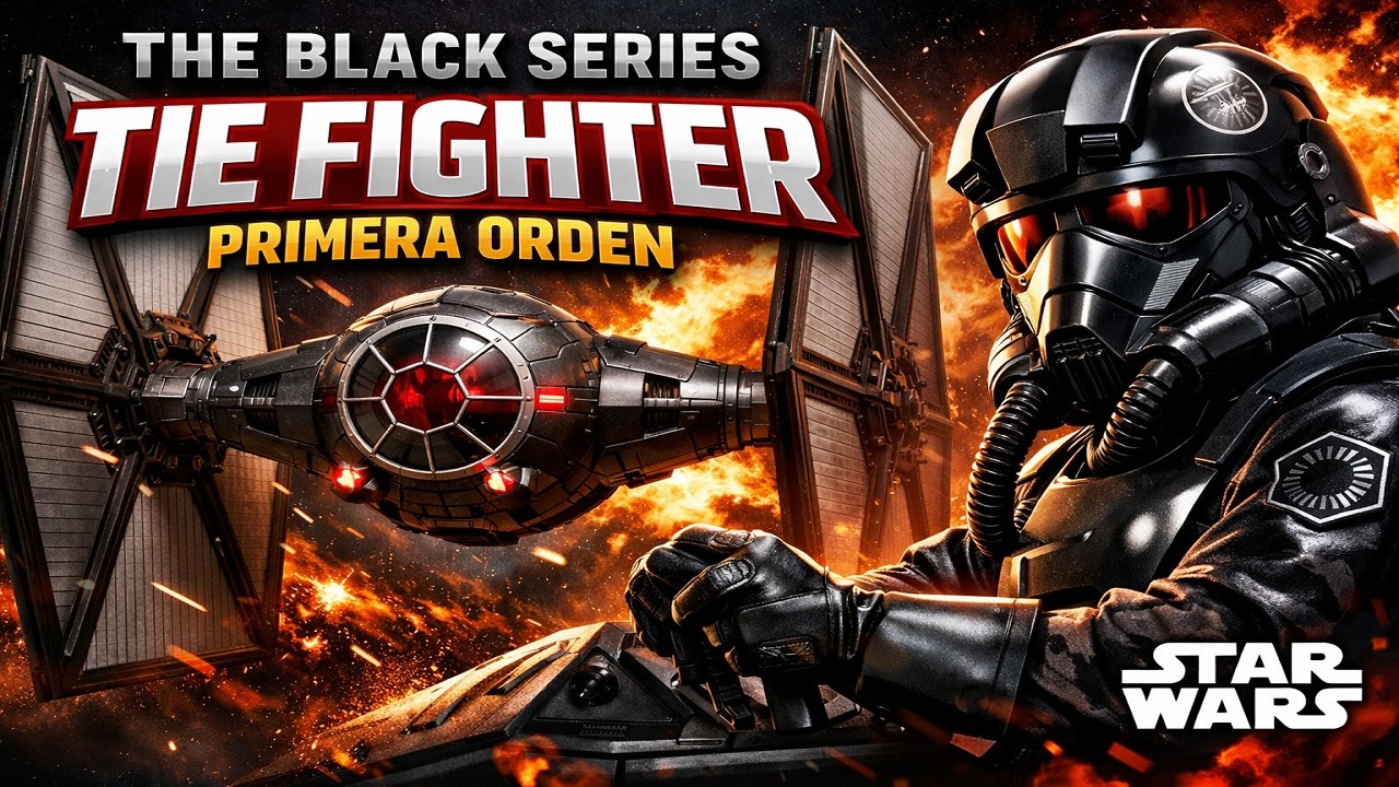 The Black Series Tie Fighter Primera Orden Star Wars - Mi Coleción Personal