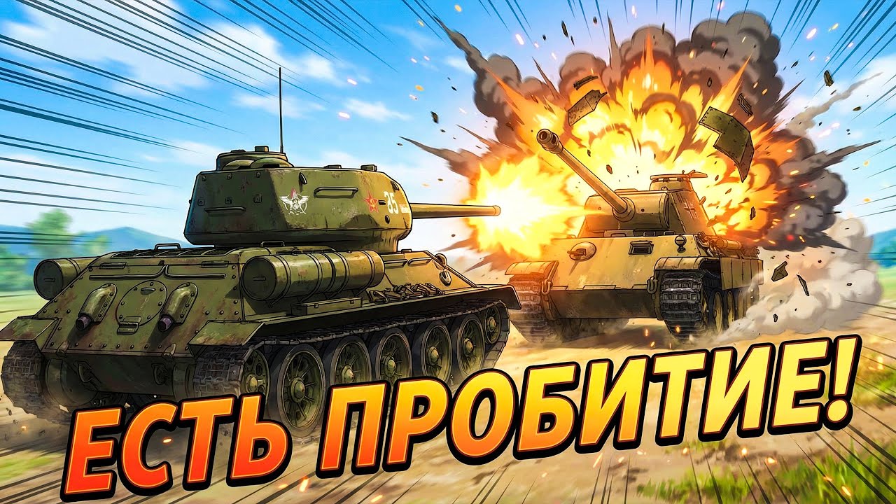 Мир Танков - ПУТЬ НОВИЧКА в суровом мире "есть пробитие"