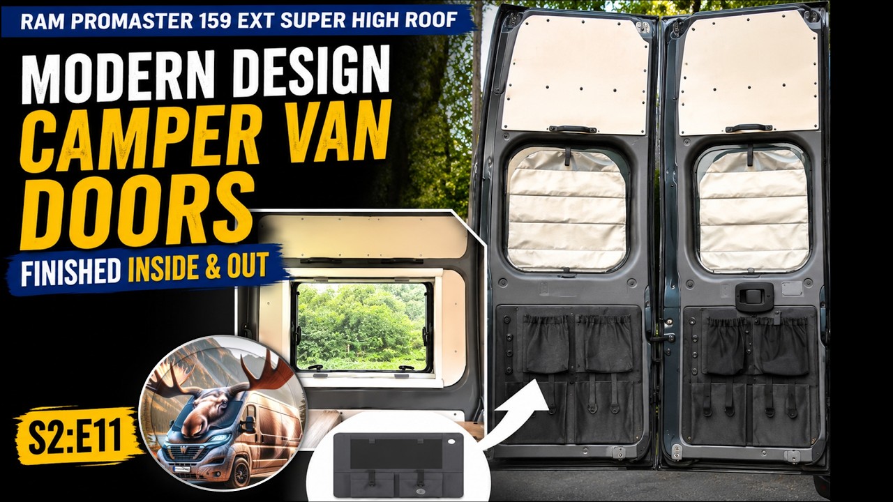 CamperVan Doors- Modern Design (S2:E13)
