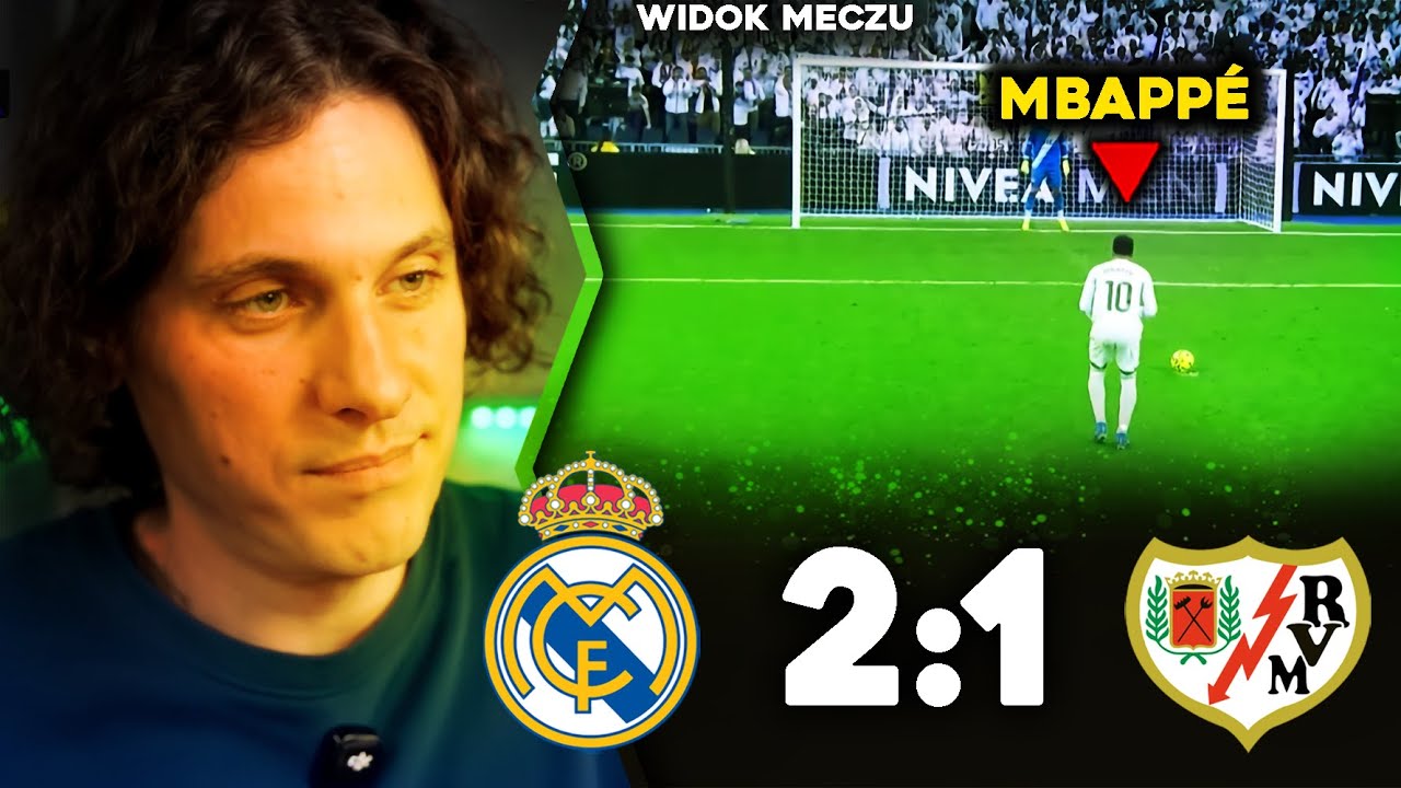 Footroll REAKCJA Z Widokiem Meczu | Real Madryt 2:1 Rayo Vallecano
