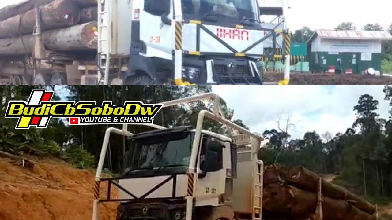 REVIEW TRUK PENAHLUK MEDAN BERAT !!! RENAULT K460 TRUCK LOGGING, PESONA DITENGAH HUTAN