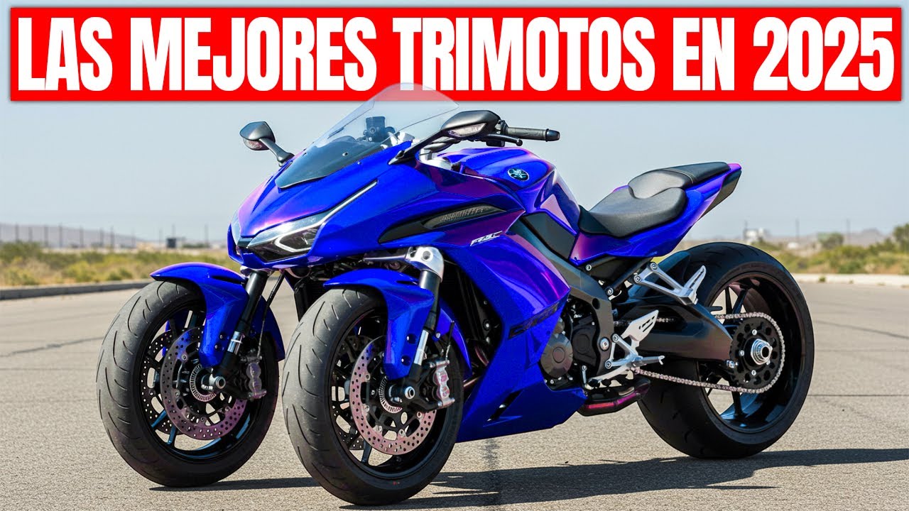 Motos de Tres Ruedas Que VALE LA PENA Comprar en 2025