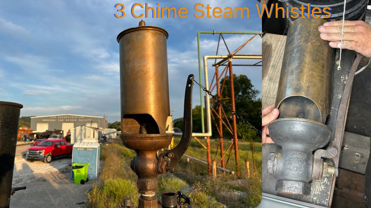 3 Chime Steam Whistles: Crosby & Lonergan