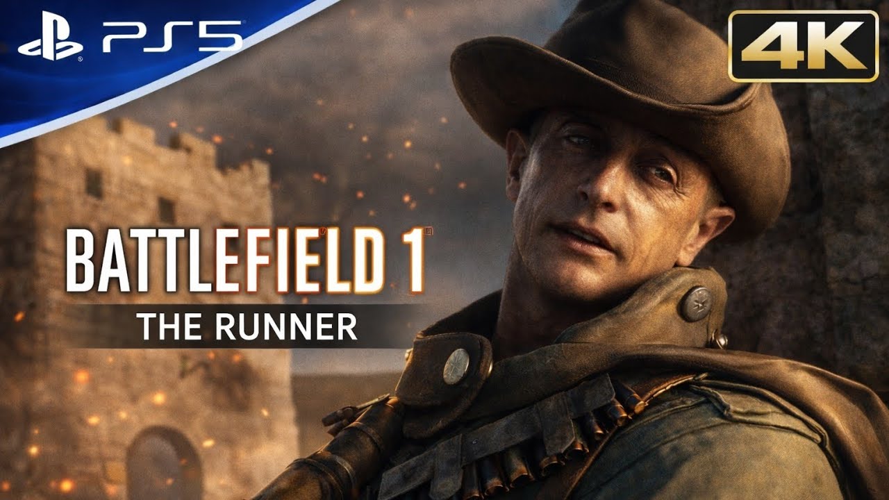 Battlefield 1 – The Runner | PS5 Gameplay 4K