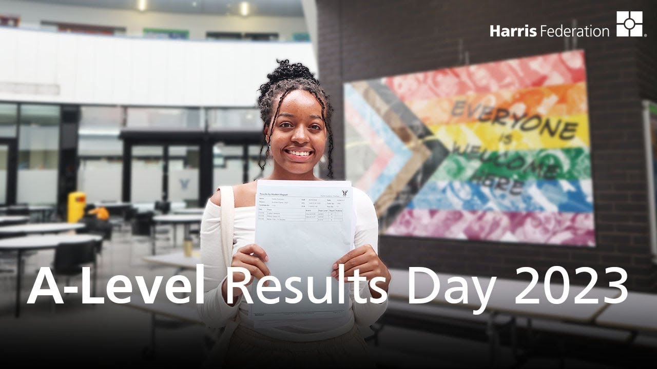 A-Level Results Day 2023 | Harris Academy Chobham | Harris Federation