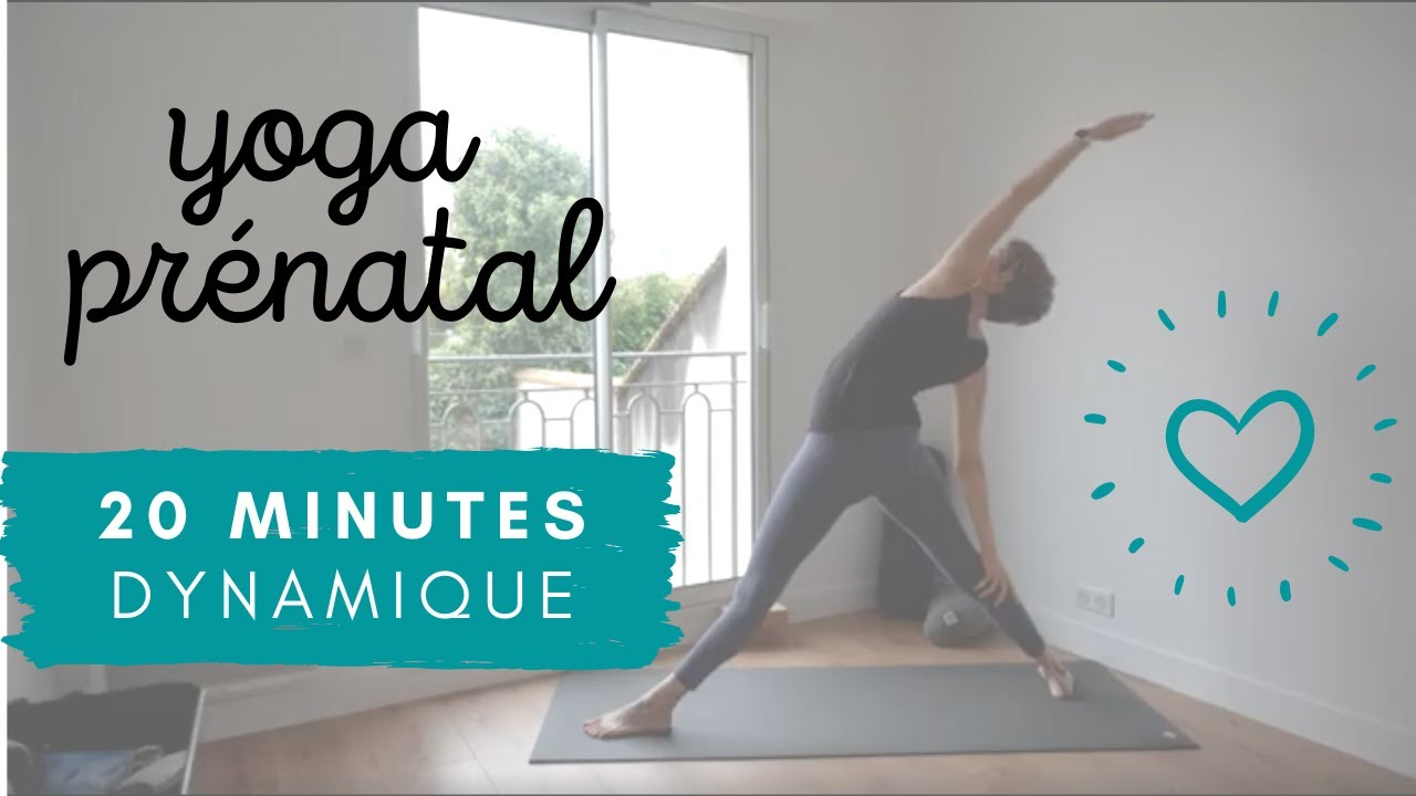Yoga prénatal - 20 minutes dynamique, spécial cuisses