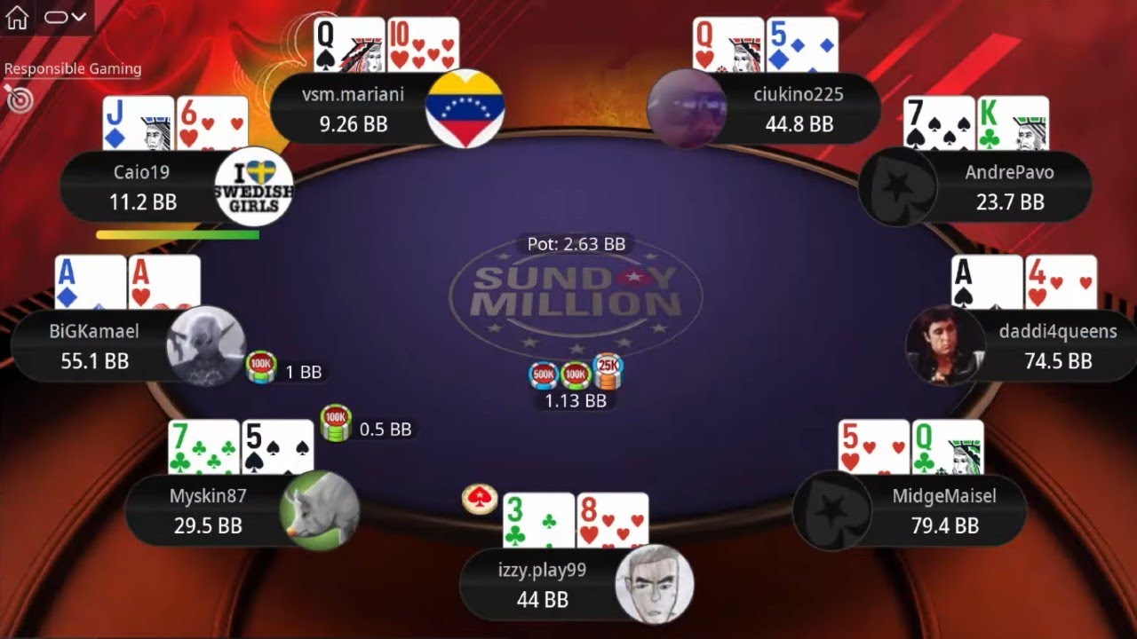 🇮🇹 &euro;250 Sunday MILLION $1M Guaranteed, Mystery Bounty - Final Table Poker Replays