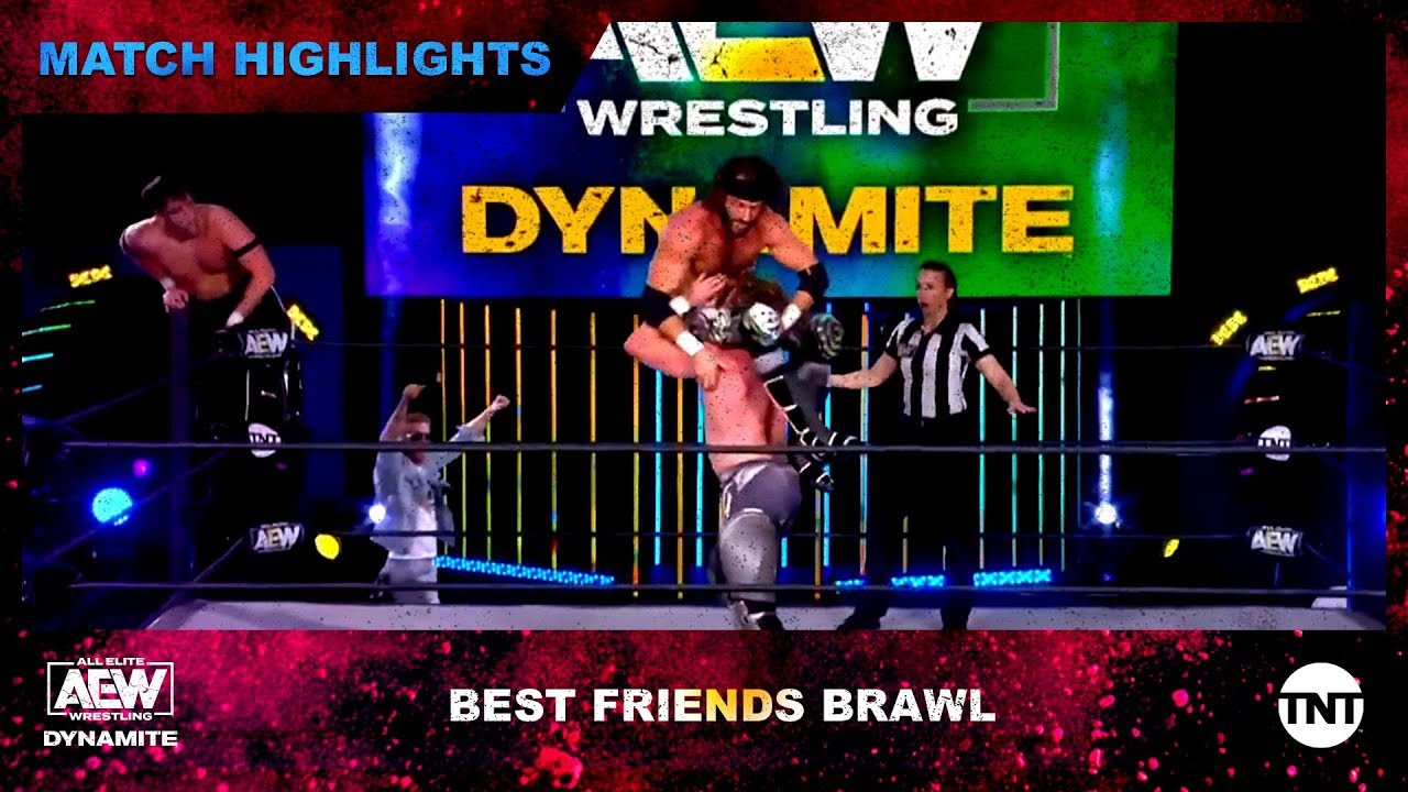 The Best Friends score an AEW victory over Kenny Omega & Michael Nakazawa
