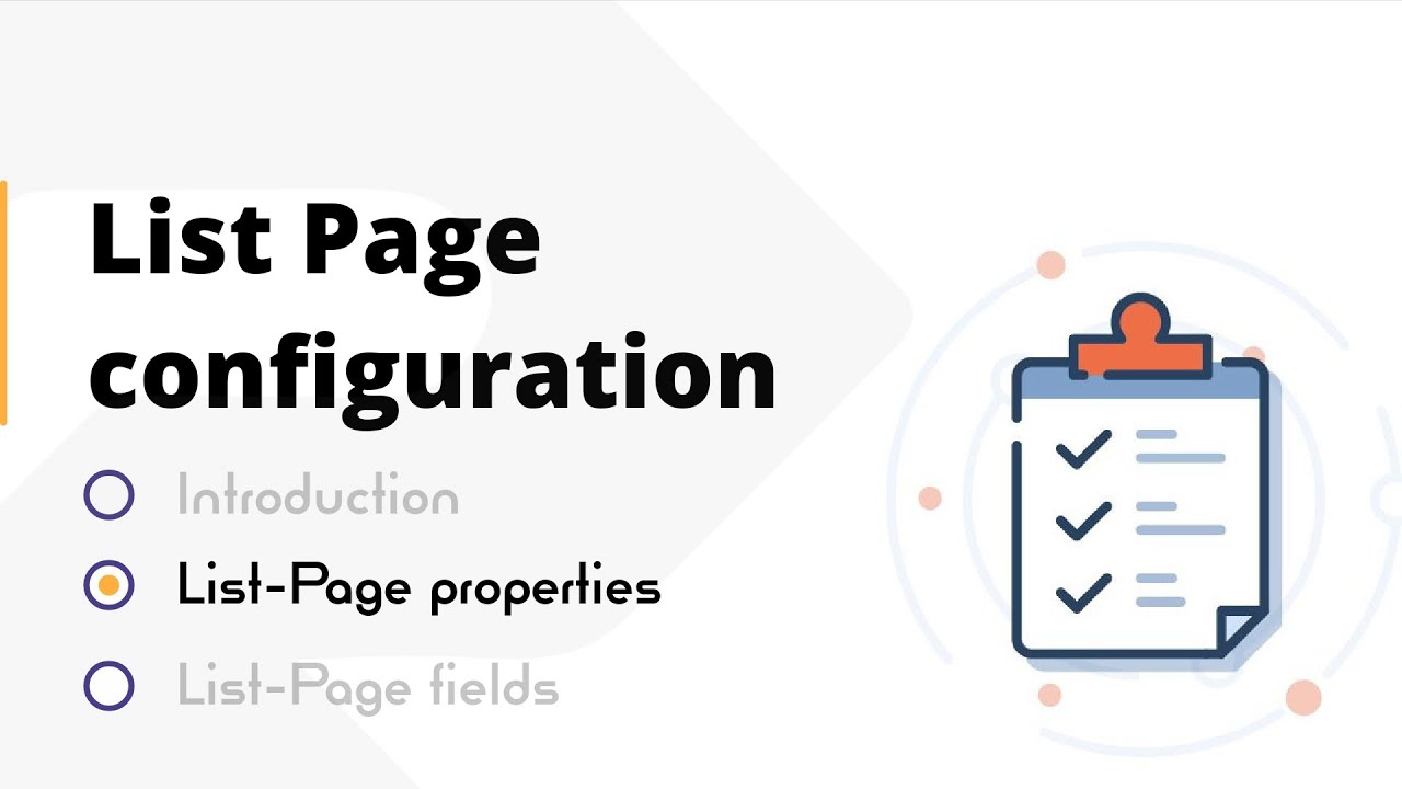 How to Configure Page Design in List Page | RadSystems
