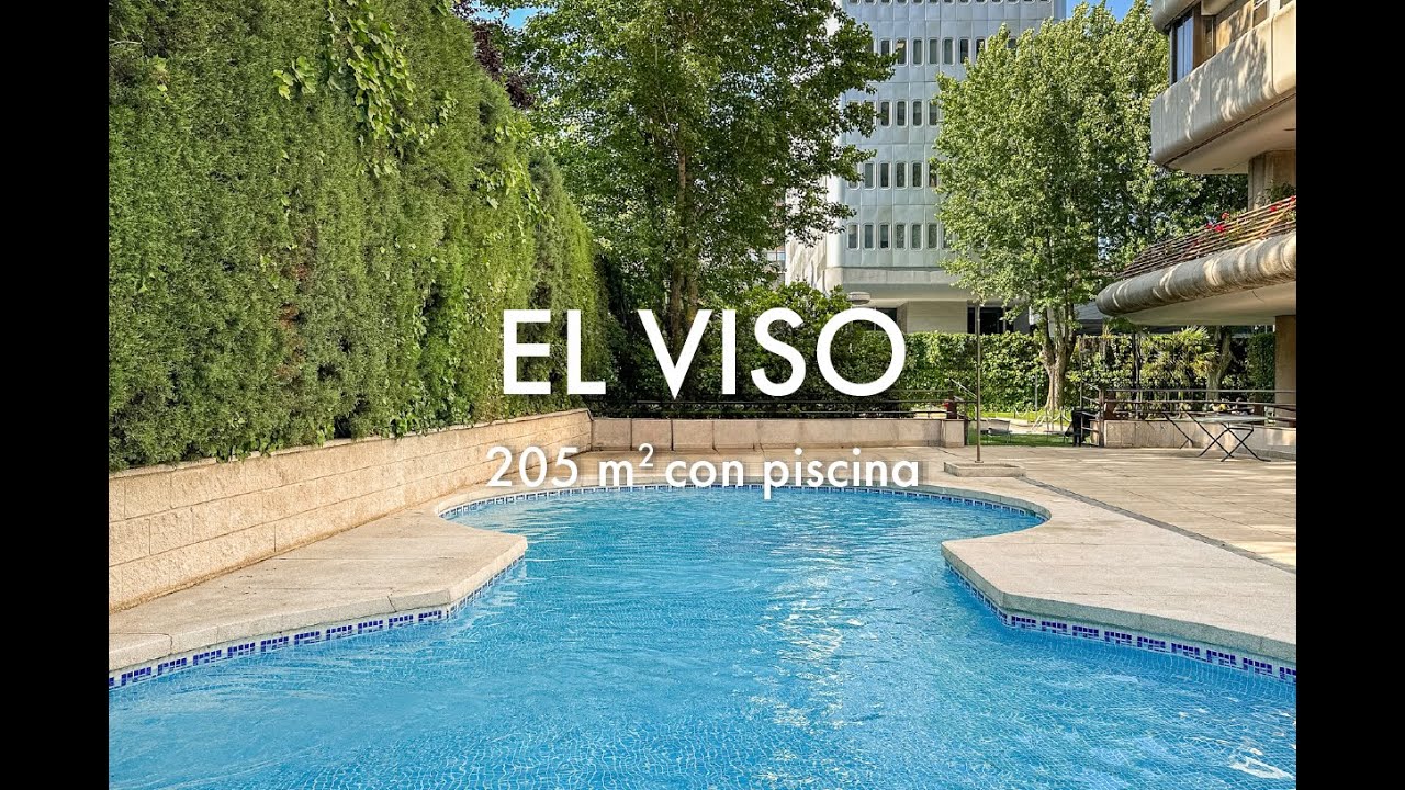 Vivir con terraza, piscina y seguridad 24h en el corazón de El Viso