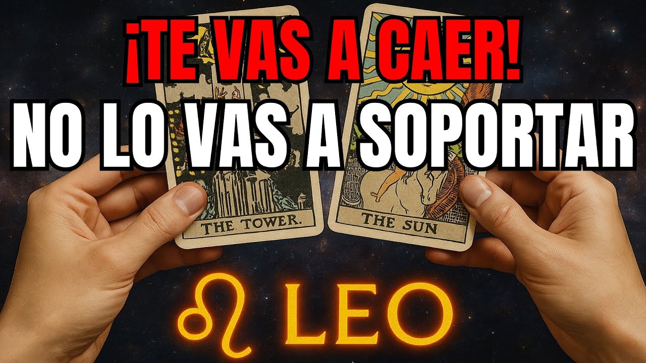 LEO♌¡ARDE TROYA!🔥4 NOTICIAS ESCANDALOSAS…💥UNA TE HACE TEMBLAR, OTRA TE HACE BRILLAR🌟