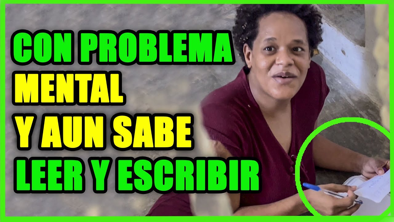A Persar De Tener Muchos Años Con Problemas Mentales Se Acuerda De Leer Y Escribir