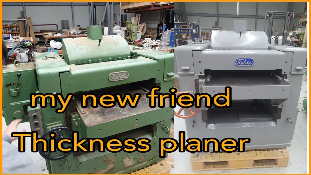 over 50 years thickness planer restoration -1