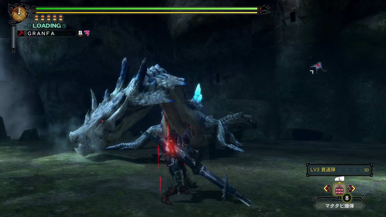 MH3G ラギアクルス亜種 4分15秒 ヘビィボウガン 依頼物