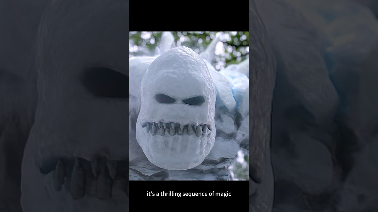 Elsa Summons Marshmallow in Once Upon a Time 🐉❄️ | Elsa vs. The Snow Monster #shorts